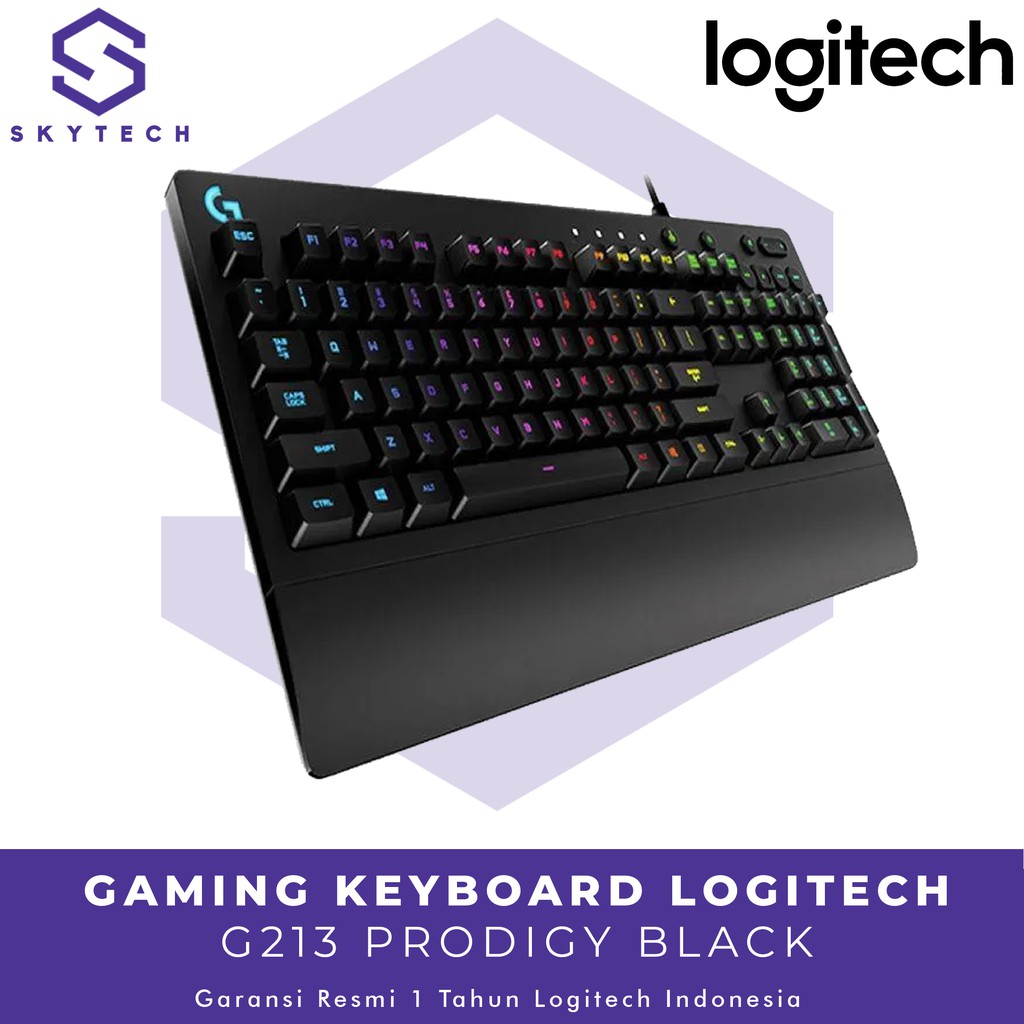 KEYBOARD GAMING LOGITECH G213 PRODIGY ORIGINAL GARANSI RESMI