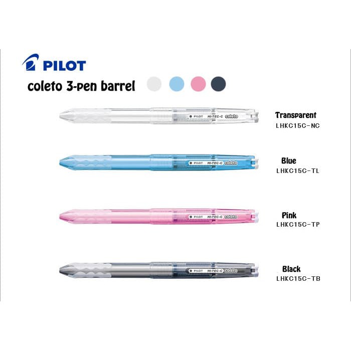 

PILOT COLETO HI-TEC-C BARREL 3