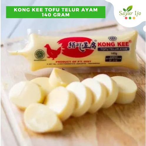 

Kong Kee Tofu Telur Ayam 140 Gram Per Pcs Fresh Tahu Telor Premium Sayur Ijo Segar