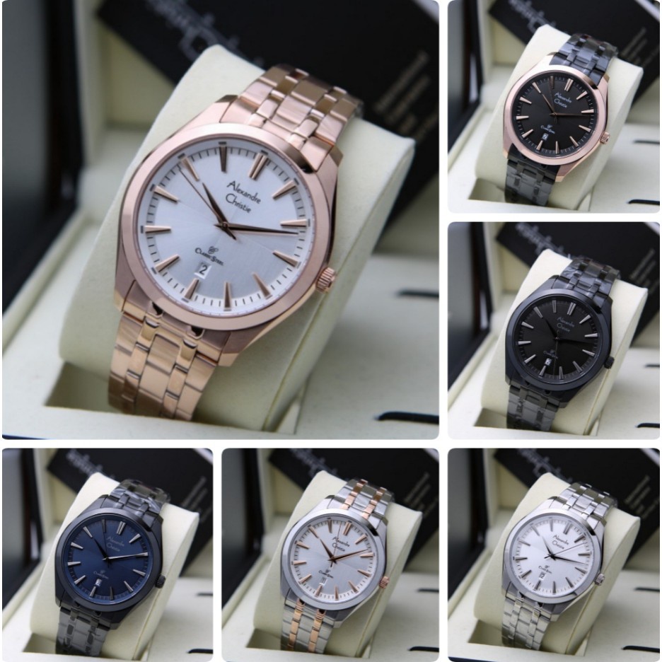 JAM TANGAN PRIA ALEXANDRE CHRISTIE AC 8646 ORIGINAL GARANSI RESMI 1 TAHUN