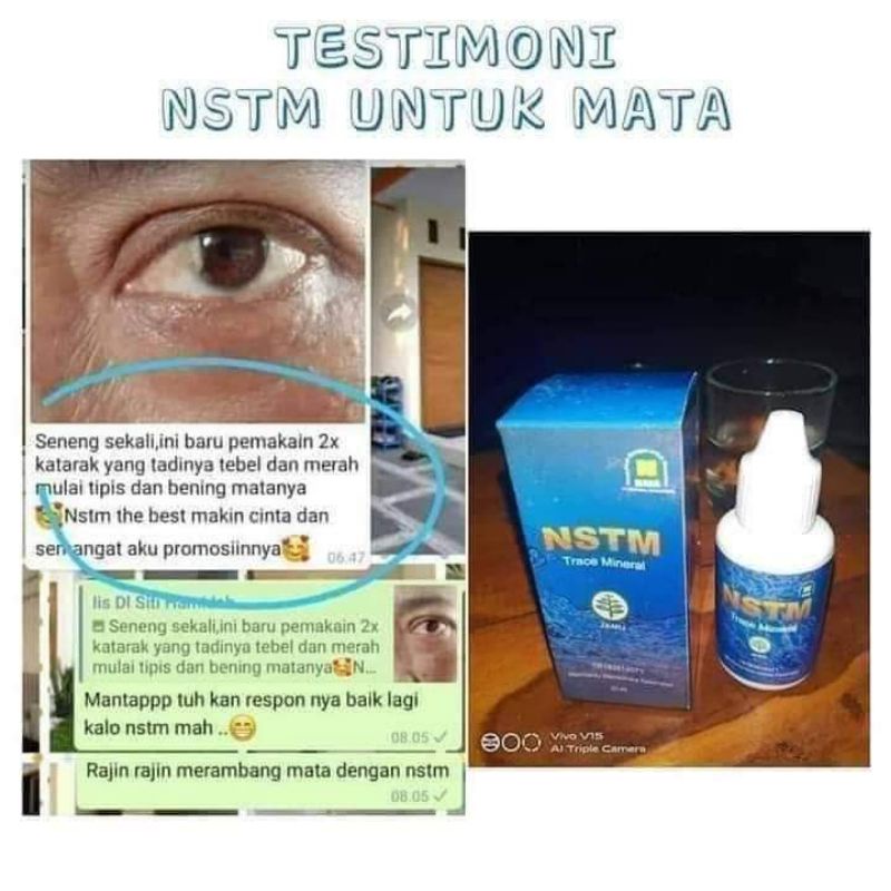 BISA COD 0NSTM NASA TRACE MINERAL | NSTM NASA ORIGINAL  100% | NSTM PRODUK NASA TETES MATA