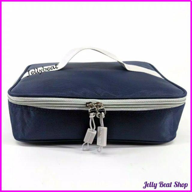 Tas Lunch Box Jaring Premium Lapis Aluminium Foil - Polos