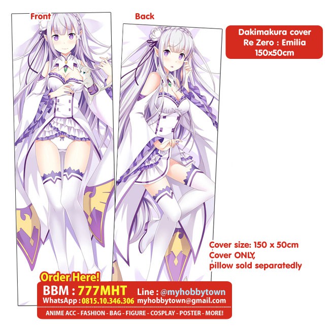 Dakimakura Re:Zero : Emilia