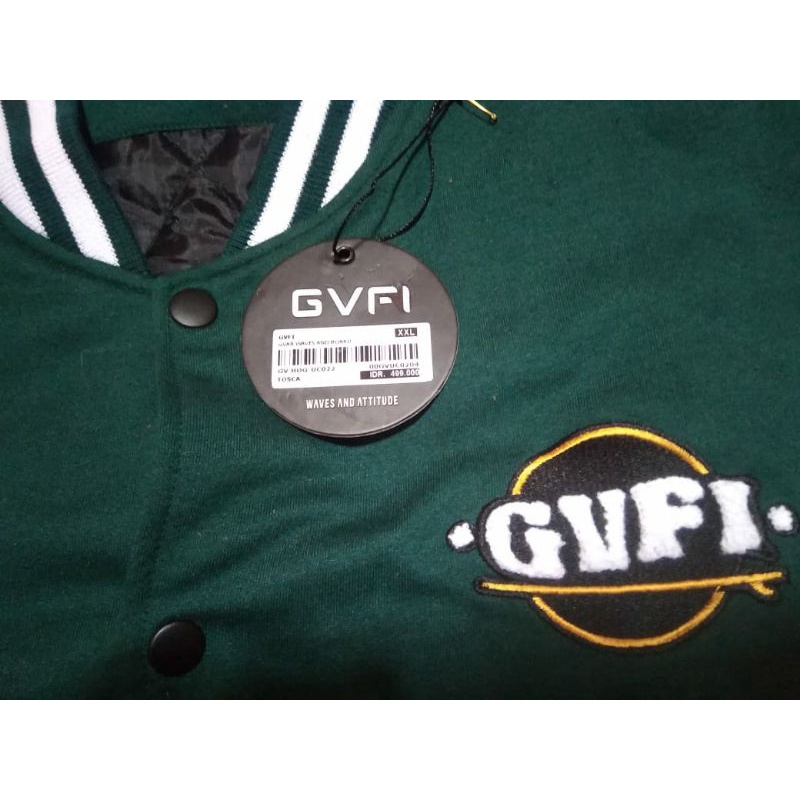 Jaket Varsity merk GVFI