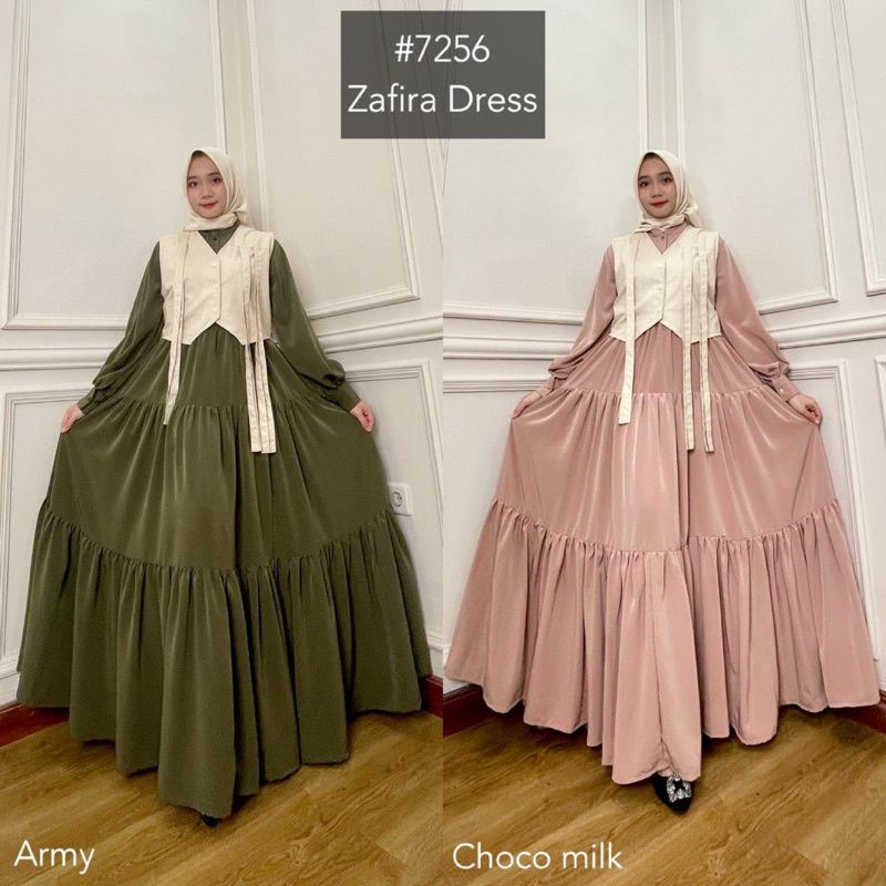 zafira dress / dress muslim / set gamis