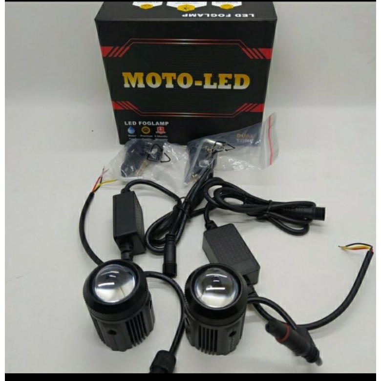 Lampu Tembak Lampu LED Foglamp D2 Mini Dual Tone Premium Moto LED Mini