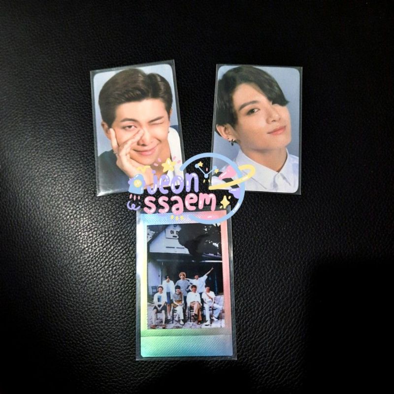 PC Photocard Official BTS Bangtan Samsung Jungkook RM Namjoon Polaroid Mermaid Frame Fuji