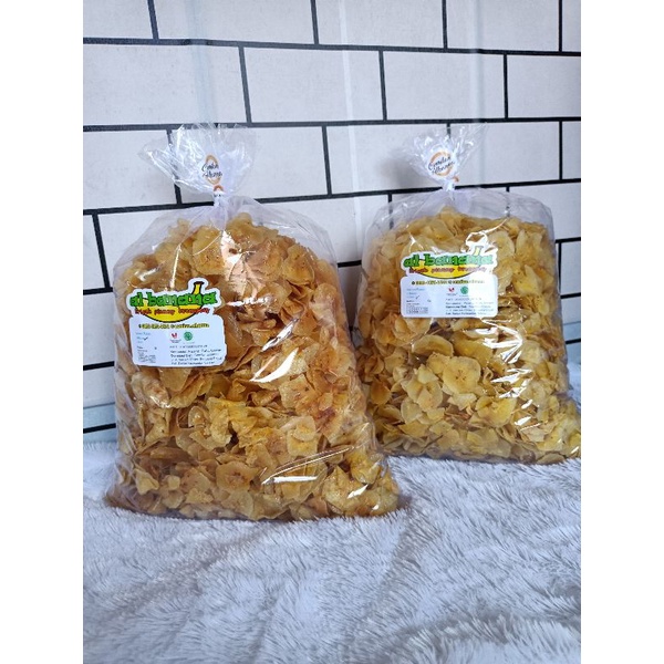 

ALBANANA keripik pisang krenyes MANIS 500gr