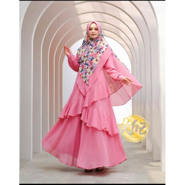 Gamis set syari by khz boutique