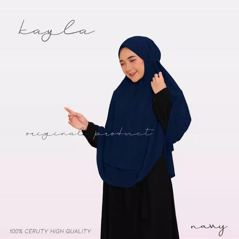 KHIMAR BERGO ZAHRA TALI PREMIUM / KHIMAR CERUTY
