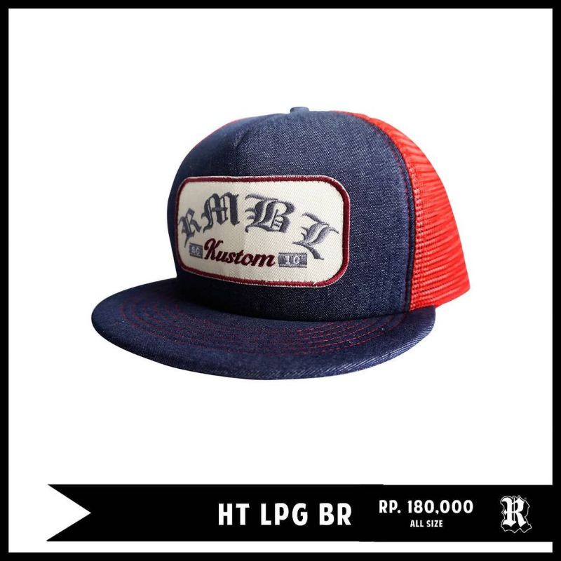 TOPI HAT SNAPBACK RUMBLE LPG ORIGINAL