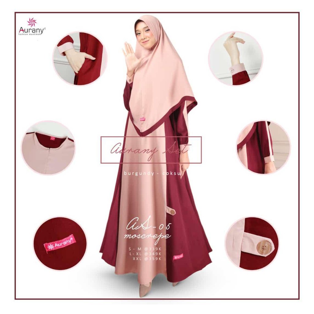 GAMIS AS 05  BURGUNDY BY AURANY