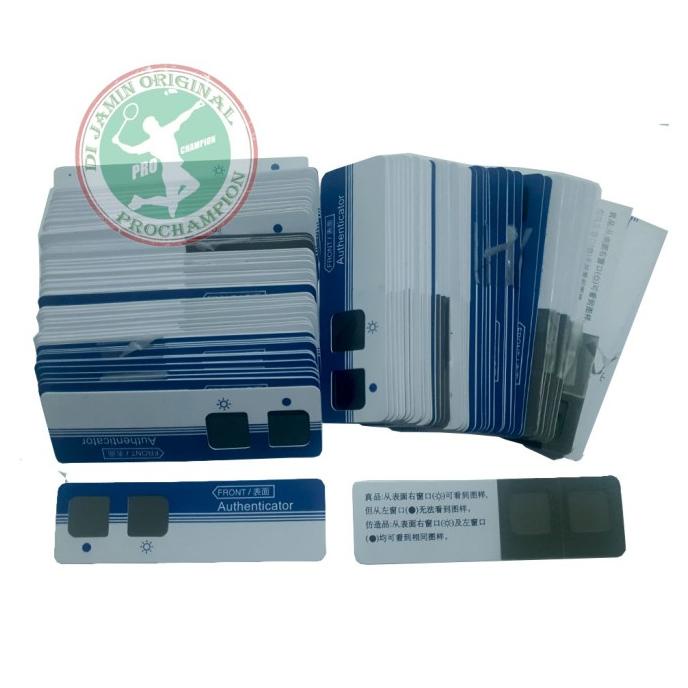 AUTHENTICATOR SCAN YONEX ALAT CEK HOLOGRAM KEASLIAN YONEX