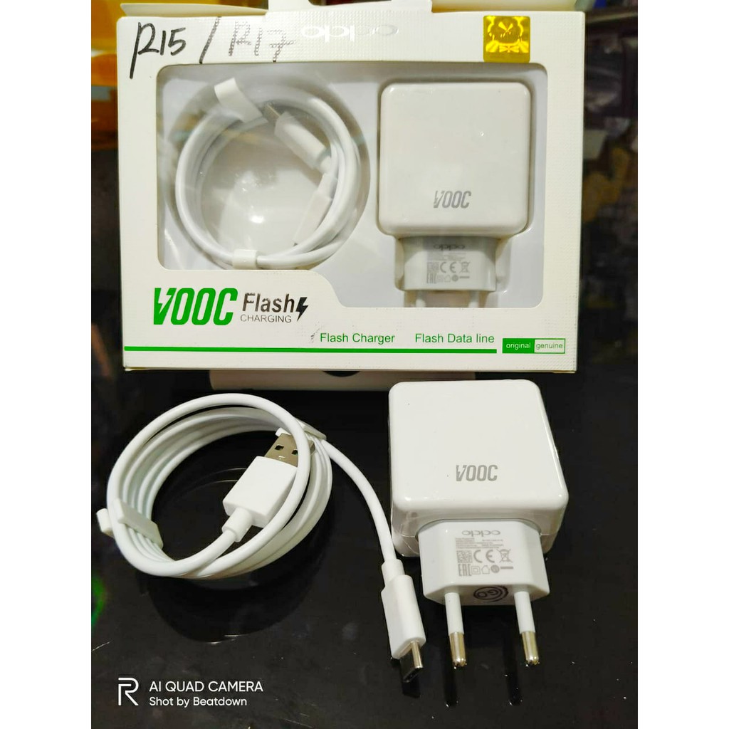 Charger OPPO R15 R17 VOOC Type C 4.0A Casan Oppo Flash Charge Kabel Data TYPE C FAST CHARGING