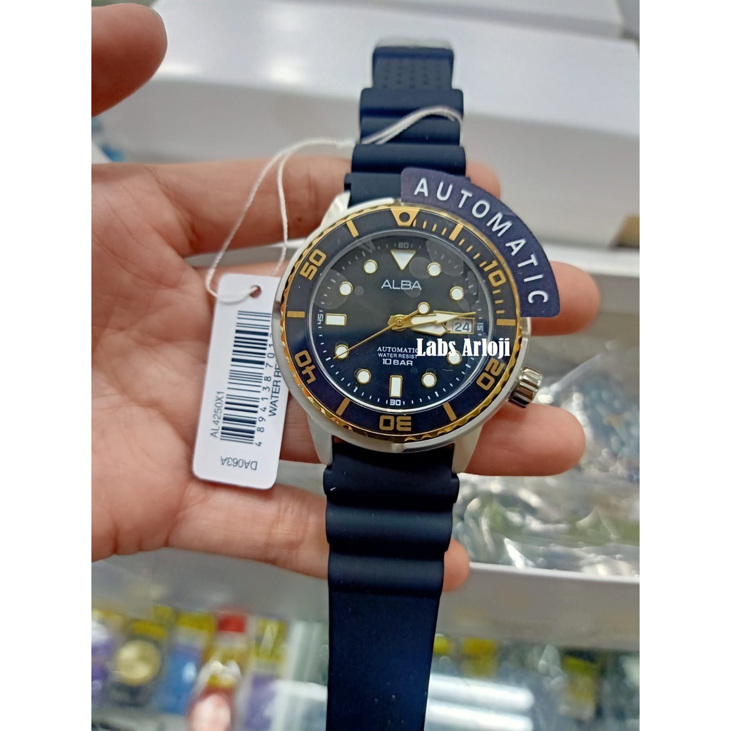 Jam Tangan Alba Men Automatic AL4250 AL4250X1 Original