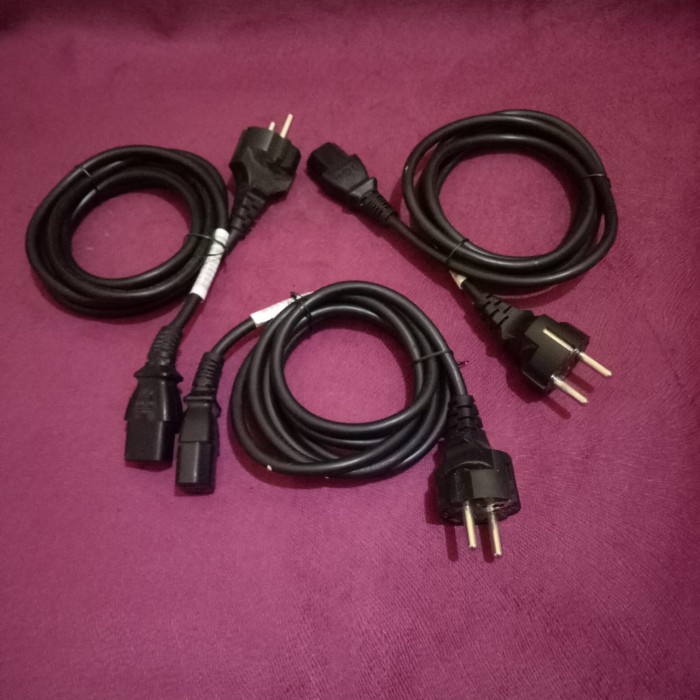 Kabel Power PC Ori dan Built Up Second