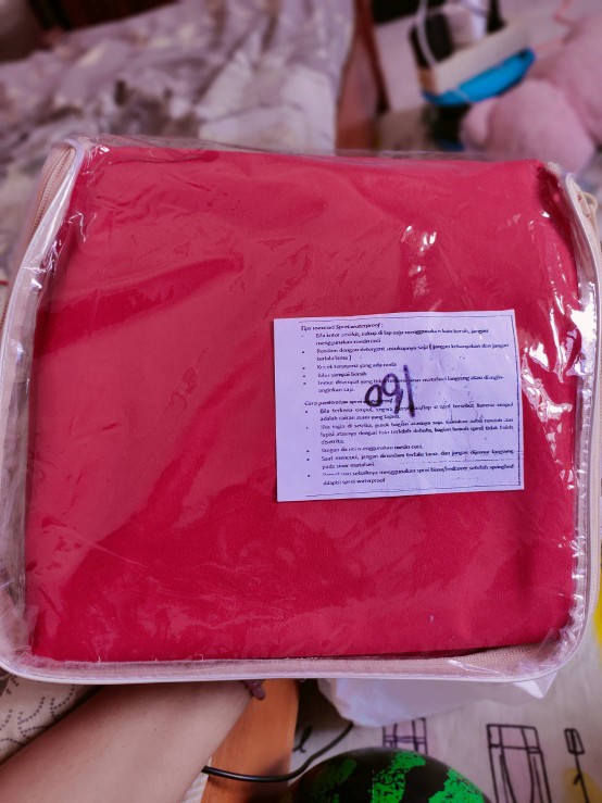 Sprei Anti Ompol  Seprei  Sepre Waterproof Polos  Seprei Anti Air - Gerai Abisha