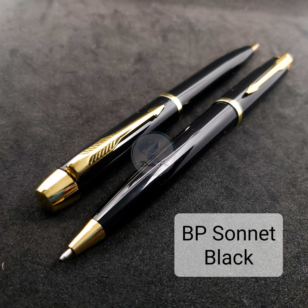 

Ballpoint Pen promosi Metal Exclusive BP Vintage Sonnet BG, Bolpen Besi Pulpen Ball Pen Bolpoin Bukan Parker