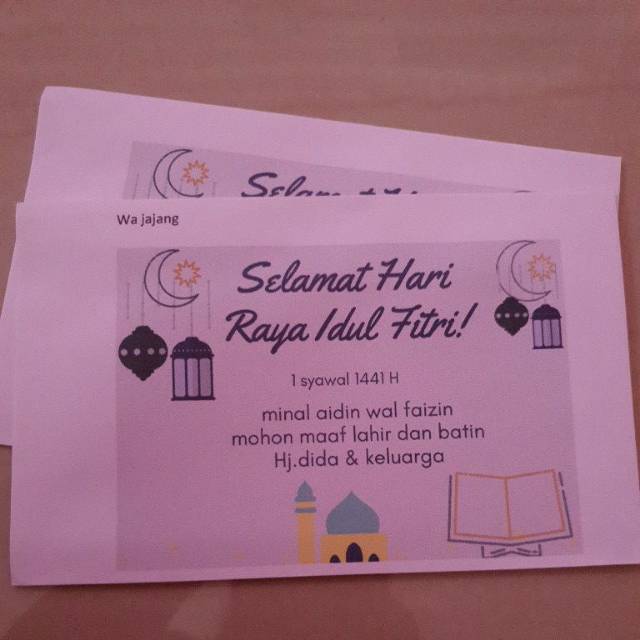 

Amplop lebaran/acara (bisa custom)