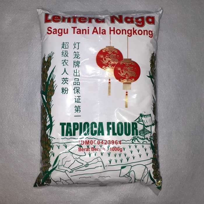 Sagu Tani Lentera Naga Tapioca Flour 1000g Pak Tani Tepung Sagu