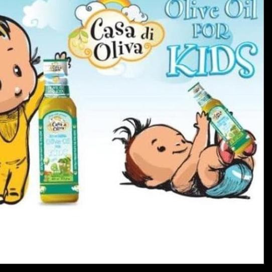 

❈ EVOO Casa di Oliva Extra Virgin Olive Oil 250 ml For Kids Baby Zaitun ☇