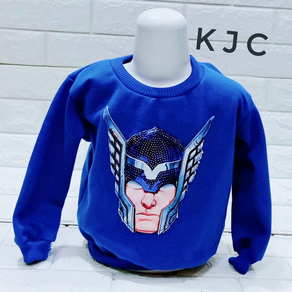 KIANJAYACOLLECTION89 - BAJU ANAK LAKI-LAKI SUPERHERO MARVEL BISA MENYALA LED PALING MURAH !!!!