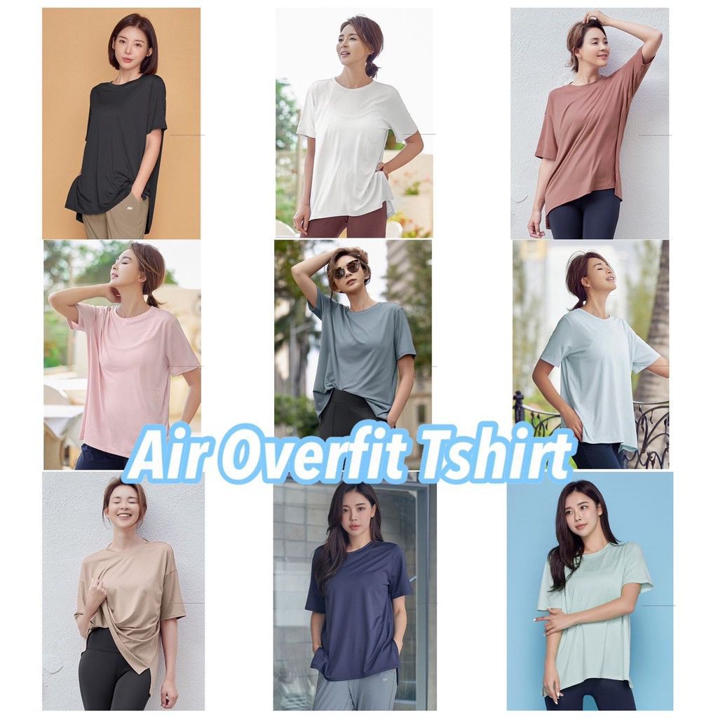 STL Tshirt Air Overfit Kaos Olahraga Wanita