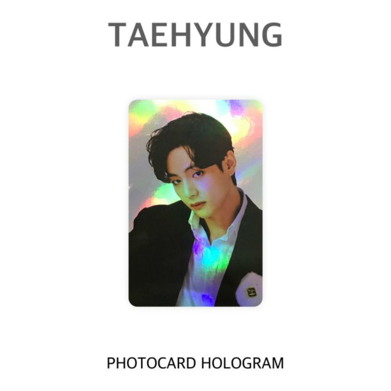 Photocard Hologram BTS New Years Eve 2021