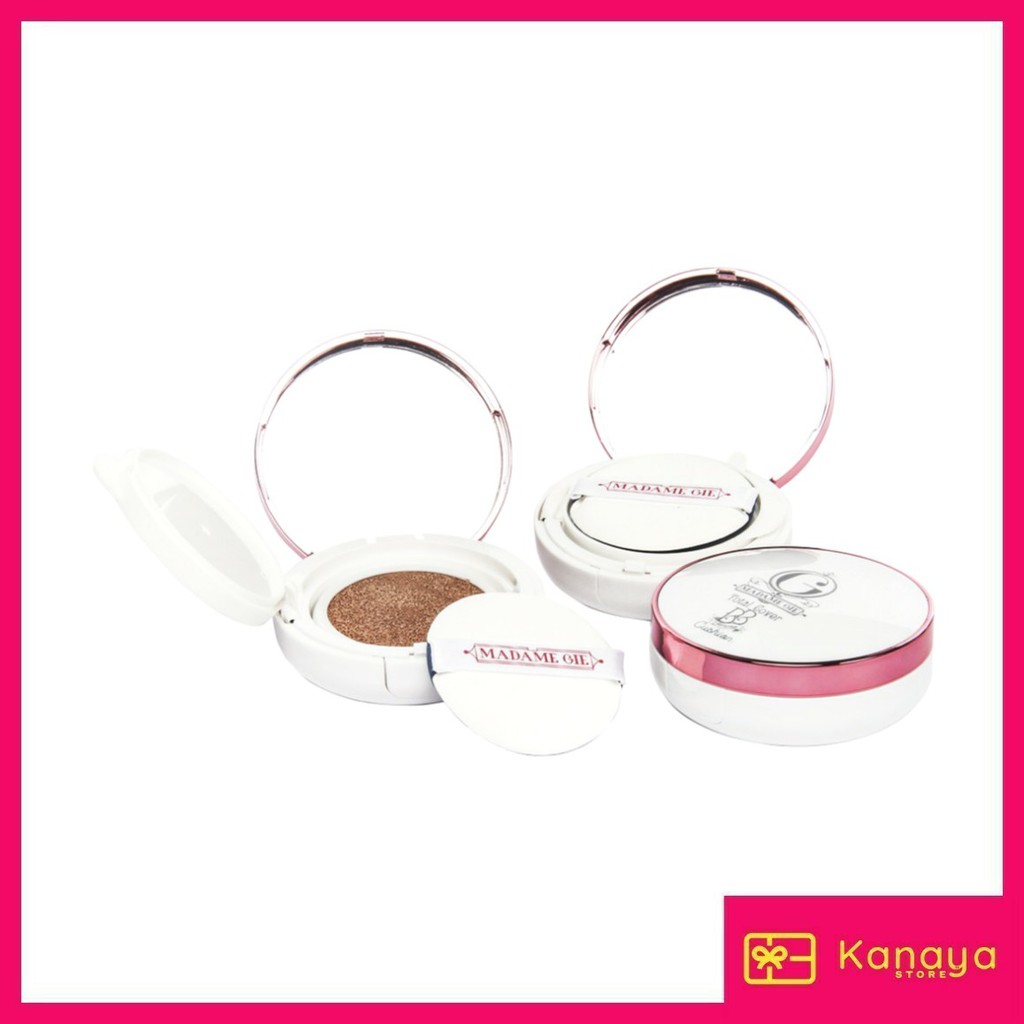 (BISA COD) Madame Gie Total Cover BB Cushion