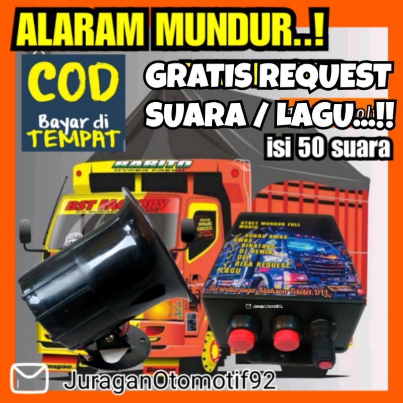 atret mundur lagu alaram mundur awas truk alarm mundur truck canter 12v 24v