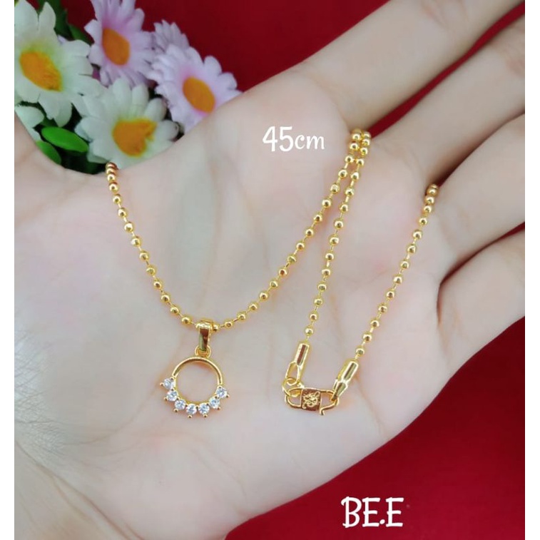 Kalung liontin emas muda kadar 35%