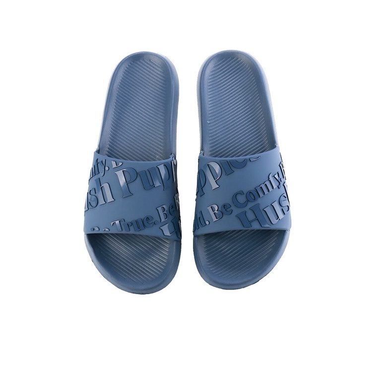 SANDAL SLIDE HUSH PUPPIES PRIA ORIGINAL CASUAL BRANDED BIRU NAVY HM39