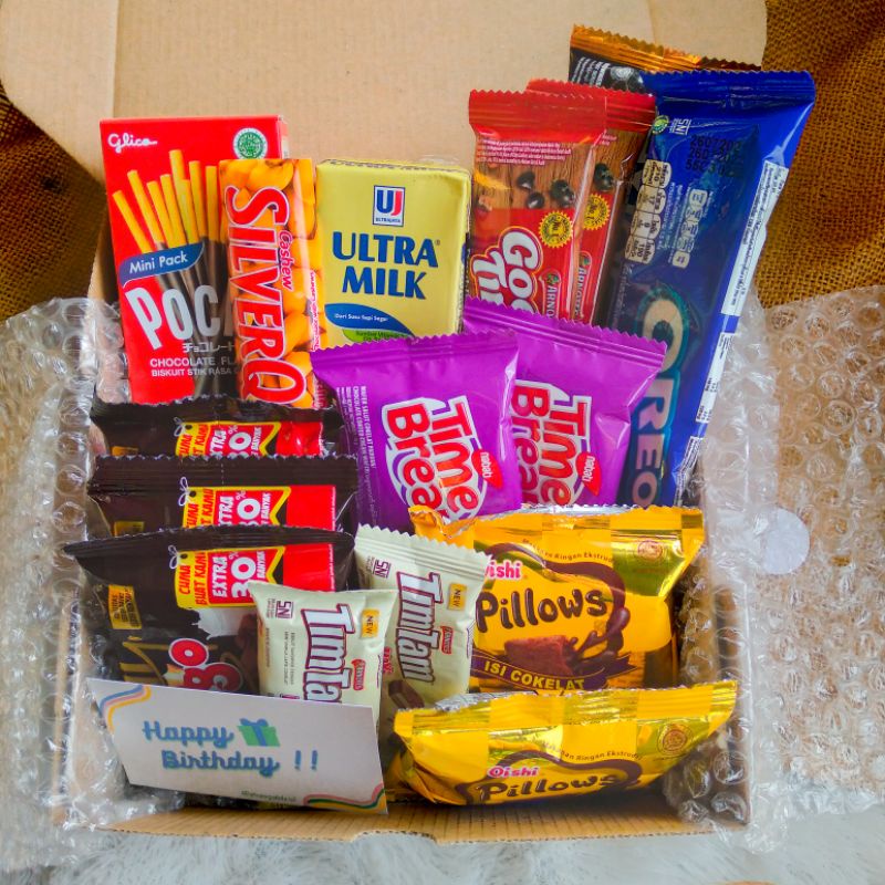 

HAMPERS COKLAT / SNACK BOX / SNACK BOX MURAH