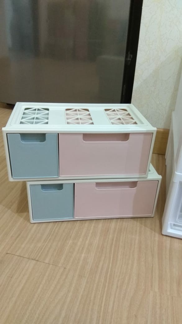 Informa Laci Kecil / Laci Serbaguna / Tempat Uang / Tempat Obat / Rainbow Mini Drawer