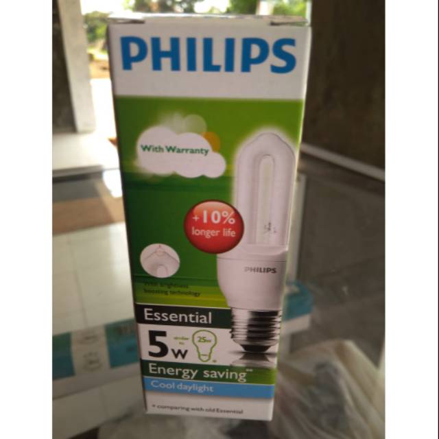 Lampu philips Essentials 5 w