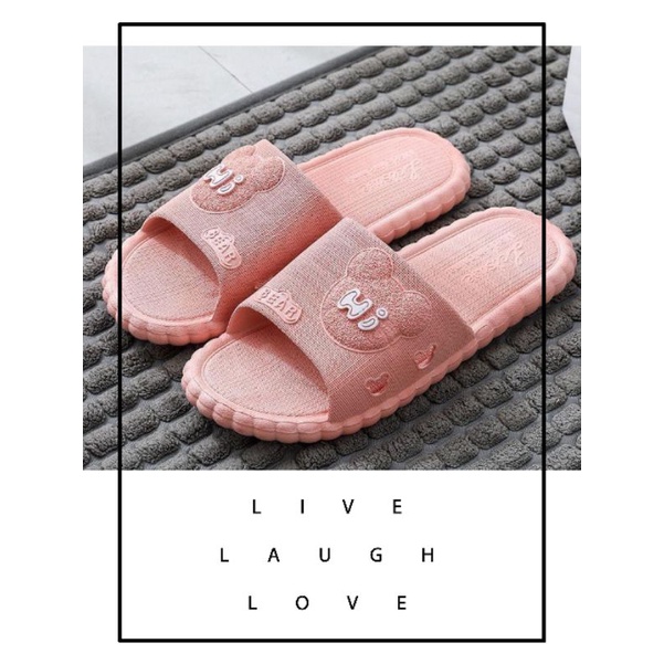 Sandal Slop Rumah Indoor Outdoor Anti slip Import High Quality RF