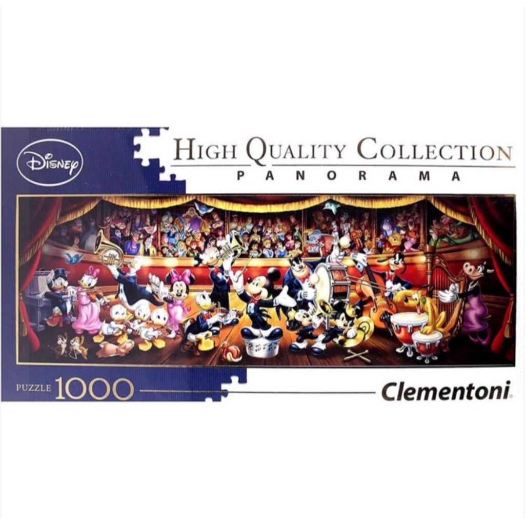 Puzzle Clementoni Panorama Disney Mickey Concert 1000pcs