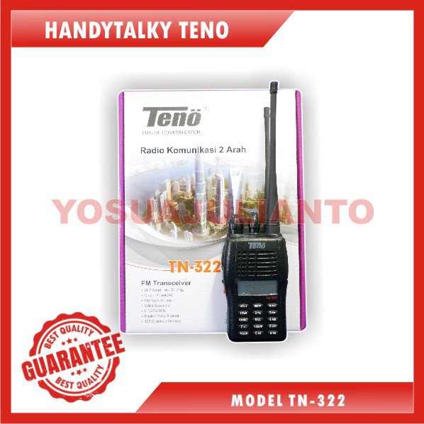 HANDY TALKY TENO TN-322 WALKIE TALKIE HT