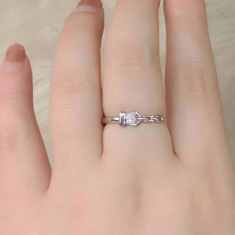 Cincin Titanium Wanita Anti Karat, Anti Alergi, MEWAH &amp; ELEGAN, Tahan lama, Bahan Premium, Jamin 100% Kualitasnya, COD Gratis Ongkir, Cincin Wanita, Cincin lapis emas, Perhiasan Cincin Aksesoris Wanita, Pilih satu dari 4 variasi