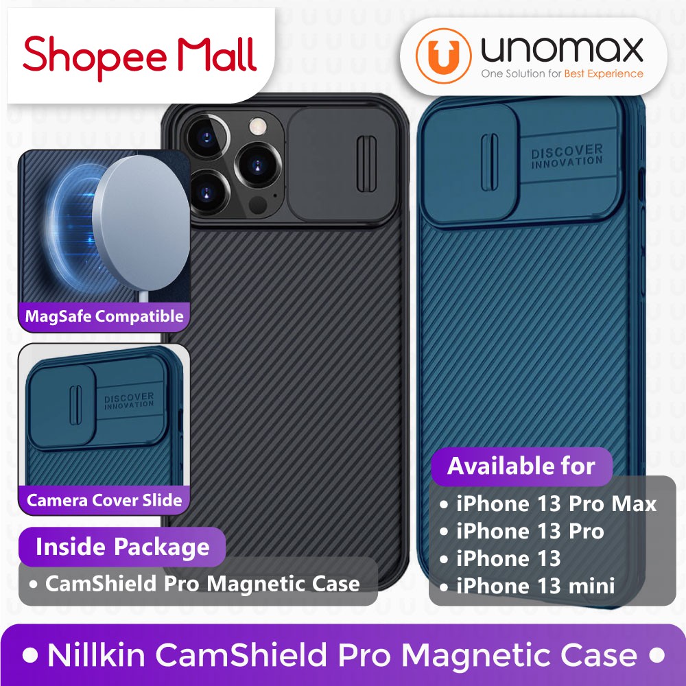 case iphone 13   13 pro   13 mini   13 pro max nillkin camshield pro magnetic magsafe camera cover s