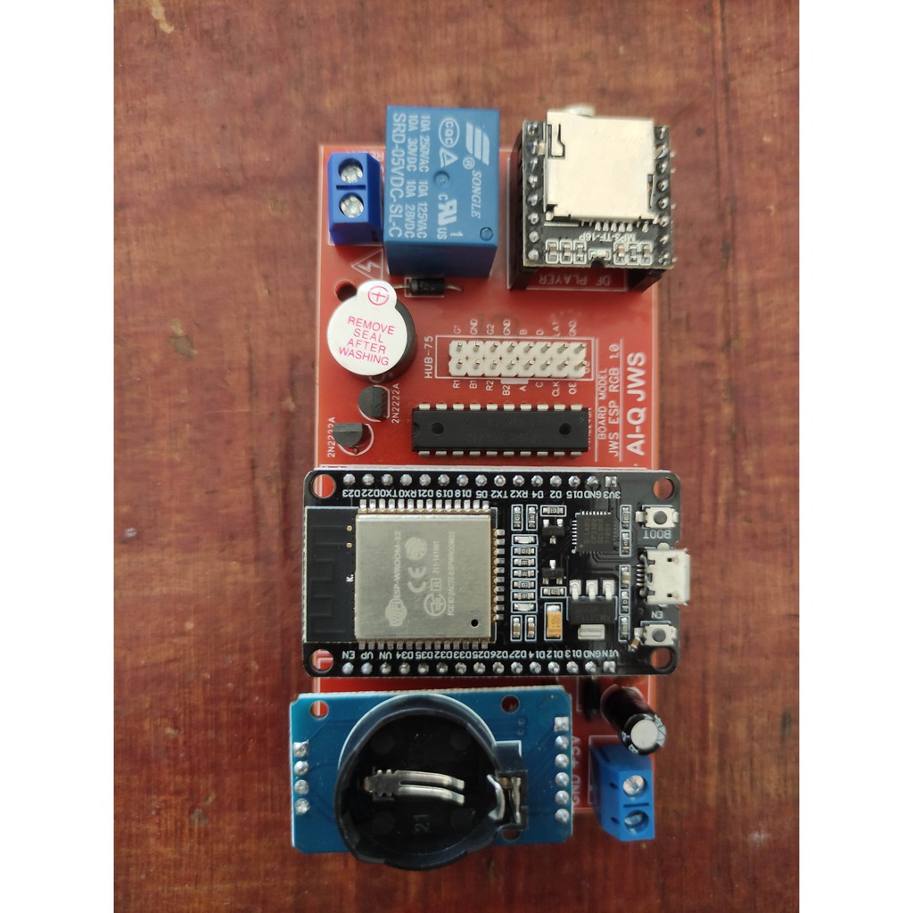 Controller Jam Waktu Solat JWS RGB FULL COLOUR Wifi Panel P5 Auto Tartil Murah