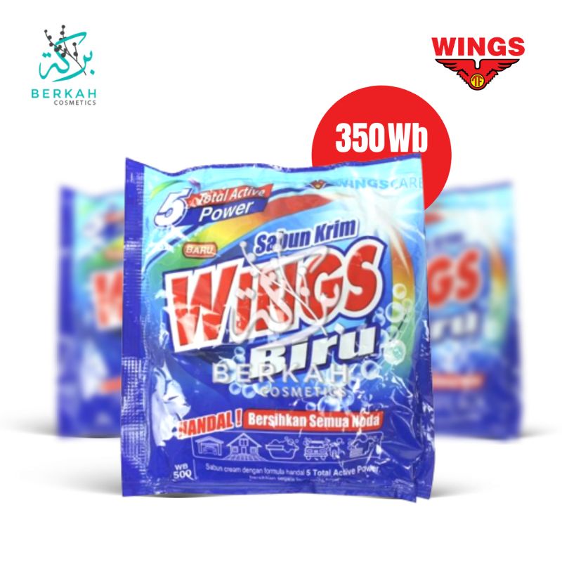 Wings Biru Sabun Krim Colek Wb 350