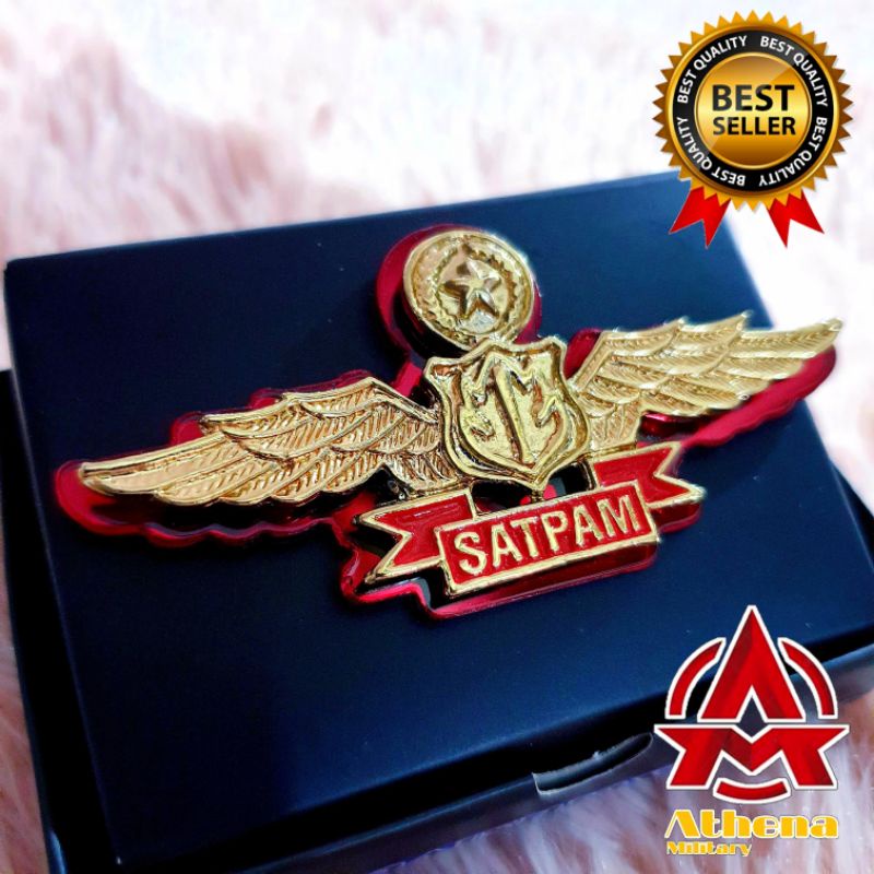 Wing Satpam Akrilik - Wing Security Akrilik | Lencana Satpam Akrilik exclusive