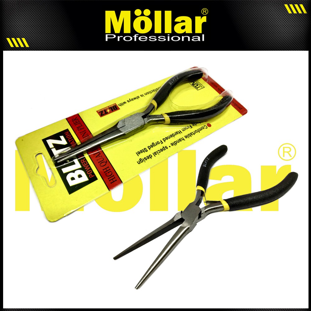 BLITZ Tang Mini Lancip 5.5 Inch Extra Long Nose Pliers Tang Cucut-1