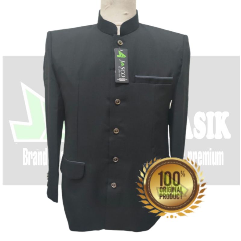 Jasko Lis Abu Hitam Marun Putih Nevy Hijau Coklat Jas Koko Dewasa Polos Istimewa Berkualitas Premium