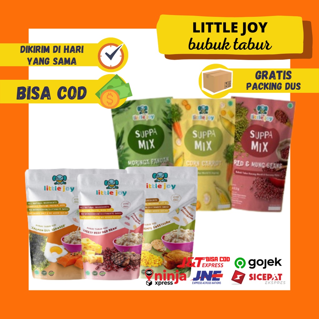 Little Joy MPASI Bayi BB Booster Bubuk Tabur Gizi - Little Joy Tambahan Gizi Bubur Bayi