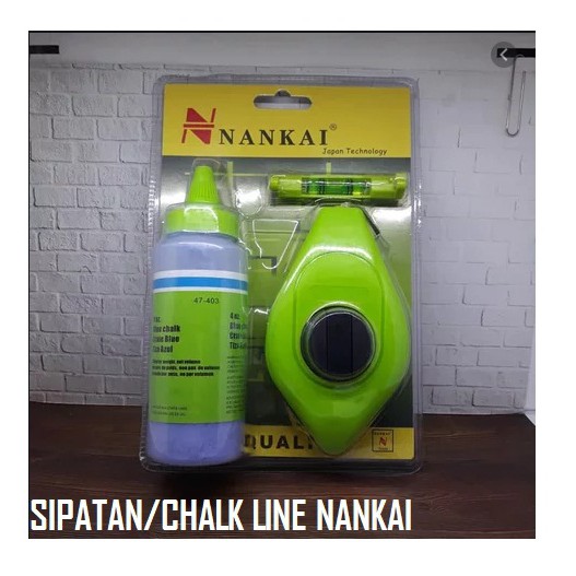 

Sipatan Sipat Tukang Chalk Line Penggaris Benang 15 Mtr