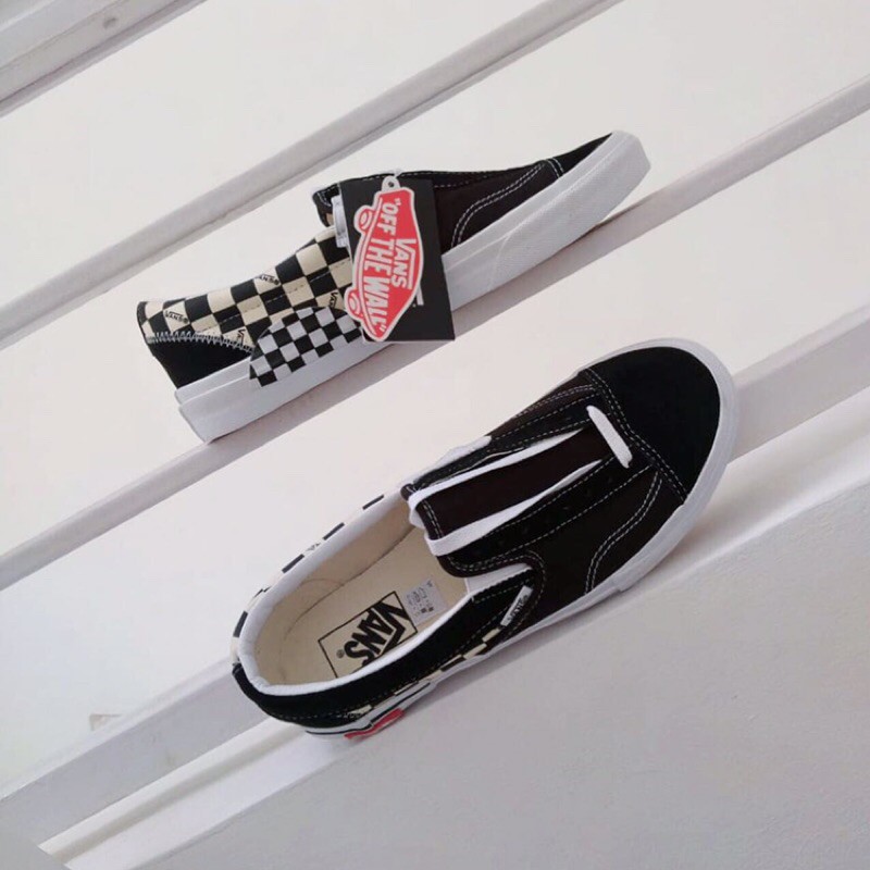 Vans Slip On Cut And Paste Black/White