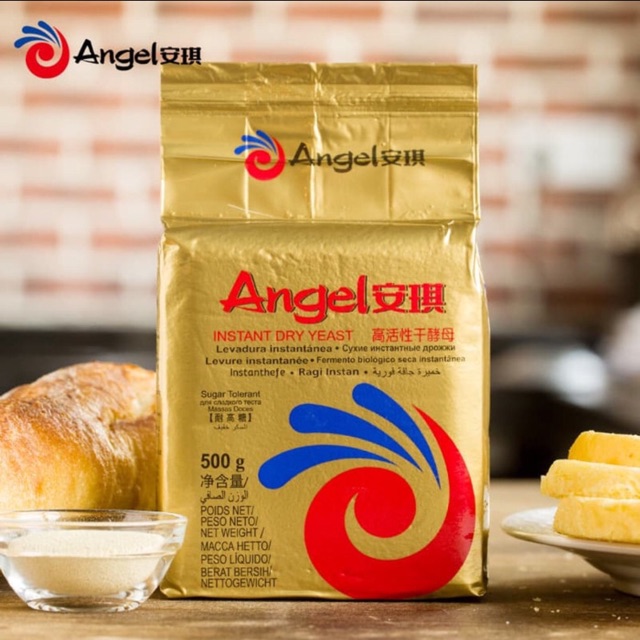 

Angel Gold Instant Dry Yeast Ragi Instan 500 gr Halal MUI