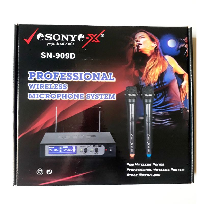 Mic wireless SONY Microphone dobel mic SONY SN 909